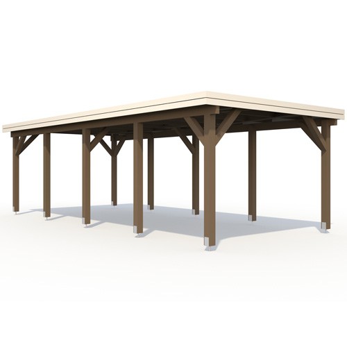 Carport Loke 23,1 m² Ingen - BEST I TEST 2025