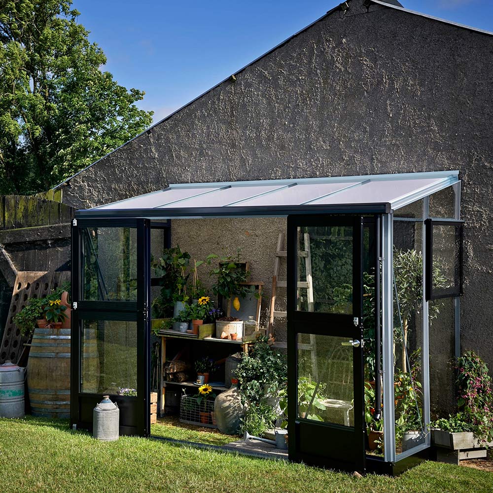 Drivhus Juliana Veranda Aluminium, Nei, 4,4 m²