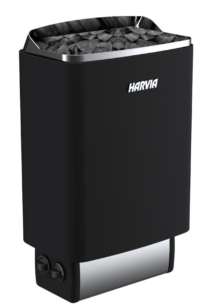 Harvia Badstuaggregat Top Stål M80 8,0 kW Svart