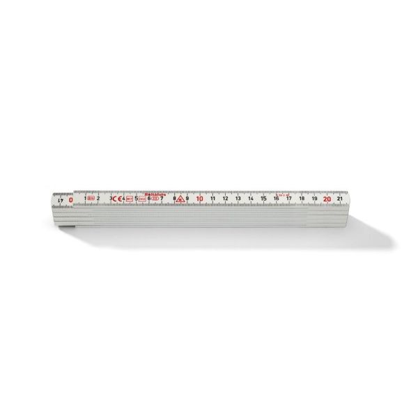 Hultafors G 59-2-10 VI Meterstokk 2 meter Hvit