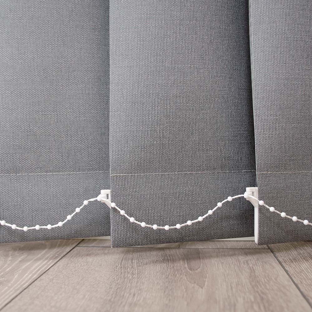 Komplett paket Lux Grafitt – Lamellgardin 2250, 800