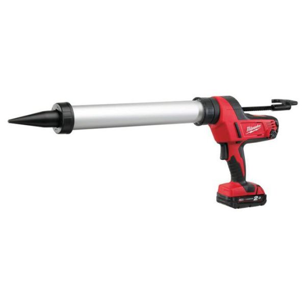 Milwaukee C18 PCG/600A-201B Fugepistol med batteri og lader - BEST I TEST 2025