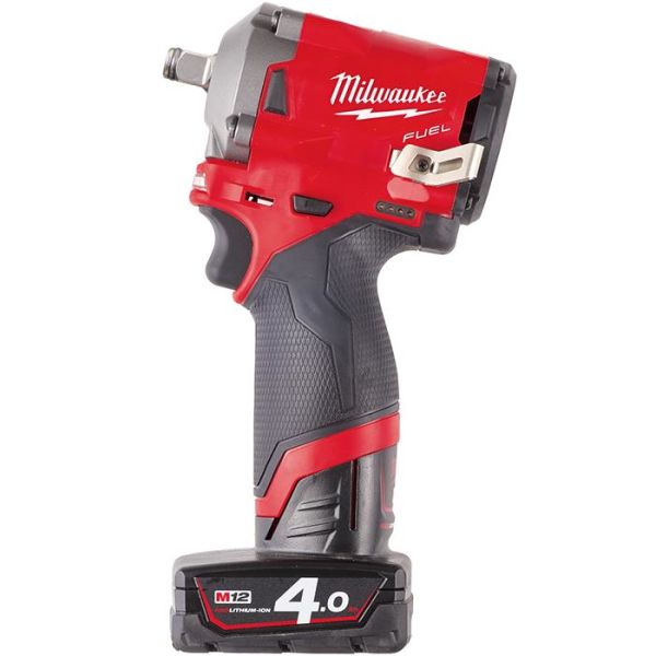 Milwaukee M12 FIWF12-422X Muttertrekker 1/2″», med batteri og lader
