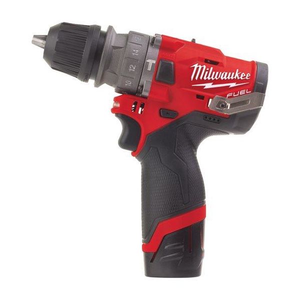 Milwaukee M12 FPDXKIT-202X Slagbormaskin med batteri og lader - BEST I TEST 2025