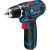Bosch GSR 12V-15 Borskrutrekker med 2 stk 2,0 Ah batterier og lader