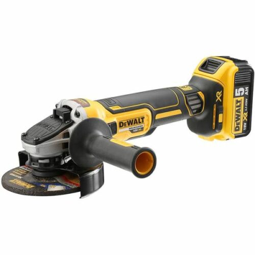 Dewalt DCG405P2 Vinkelsliper Ø125 mm, med batteri og lader