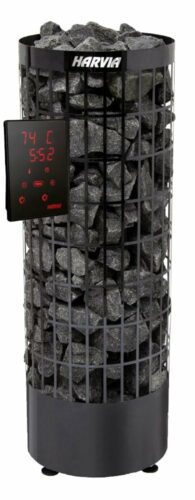 Harvia Badstuaggregat Cilindro PC90XE 9,0 kW Svart Stål