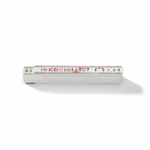 Hultafors G 59-1-10 VI Meterstokk hvit, 1 meter