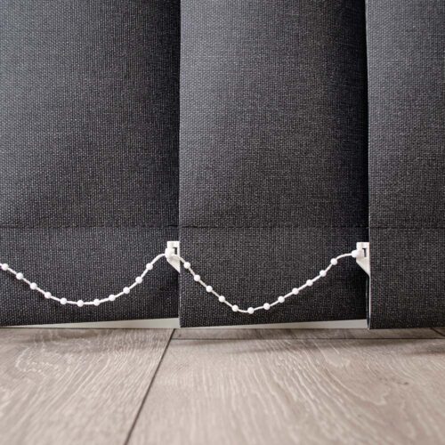 komplett paket Lux Antrasitt – Lamellgardin 2250, 800