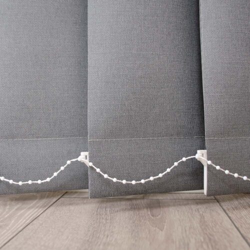 Komplett paket Lux Grafitt – Lamellgardin 2250, 800
