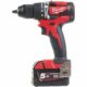 Milwaukee M18 CBLPD-502C Slagbormaskin med batteri og lader