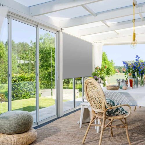 Rullegardin Skygge R4000 Basic 200 cm, Hvit – T7