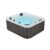 Spabad / Utespa  Pooli Volga 4 Personer 206x176x85cm FM & BT